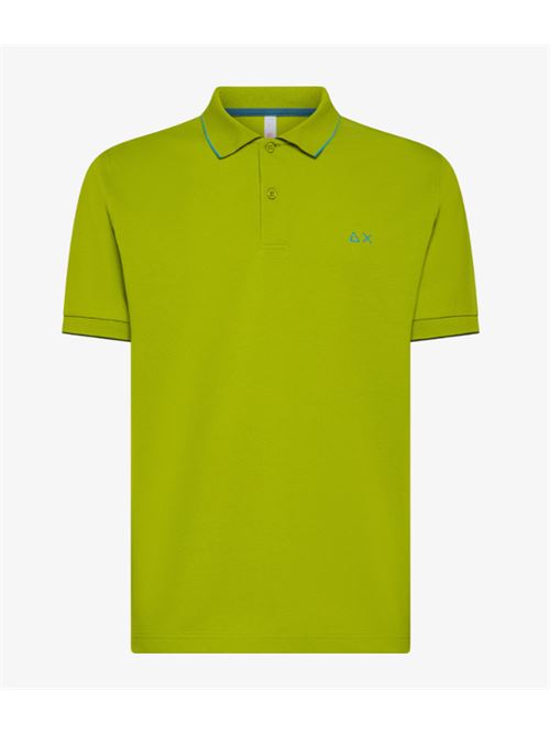 polo small stripes on collar ss SUN 68 | A3511042